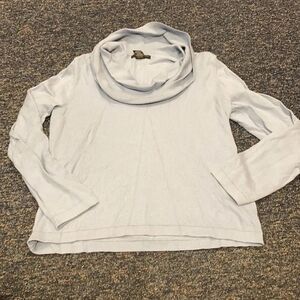 Preswick & Moore Light Blue Cowl Neck Sweater XL